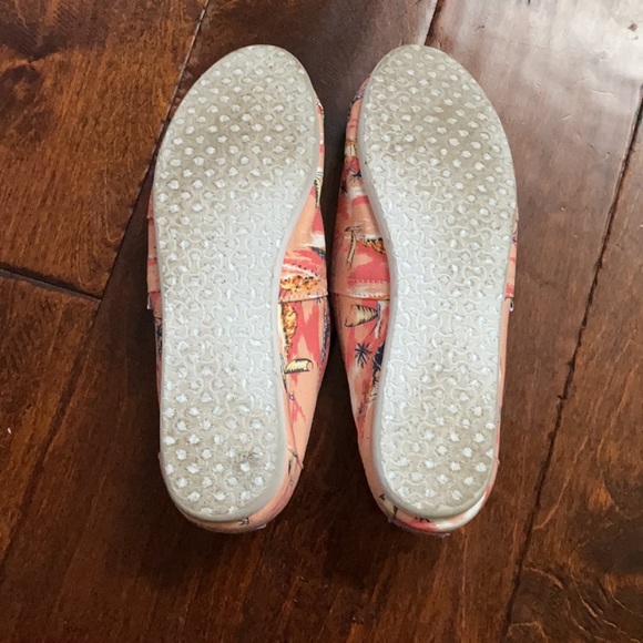 Toms - Coral Palm Tree Print - Picture 6 of 6